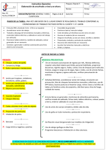 Elaboracion de  encofrado