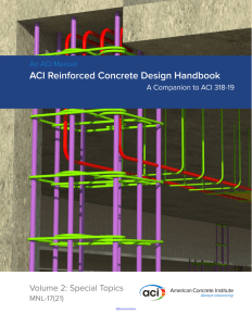 ACI Reinforced Concrete Design A Companion to ACI 318-19 Handbook Vol 2