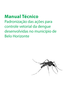 manual dengue padronizacao acoes controle vetorial dengue BH