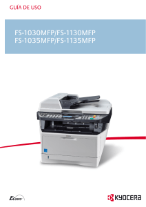 Manual Fotocopiadora KIOCERA - Ecocys - FS-1035MFP