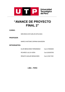 INFORME DE AVANCE 02 - AVPF2