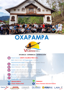 01 Col SVF OXAPAMPA 03 días 2024