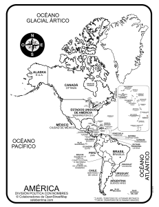 Mapa Político de América: Países y Capitales