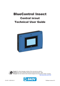 bluecontrol Manual de instalacion