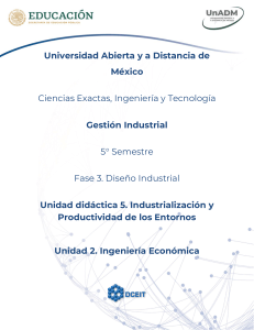 GIIPE U2 Ingenieria economica