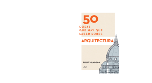 50 Cosas Que Hay Que Saber Sobre Arquitectura