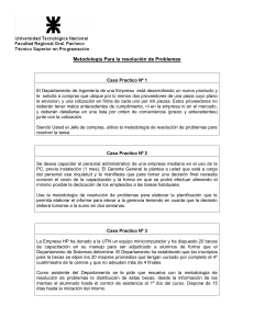 Metodología Para la resolución de Problemas(1)