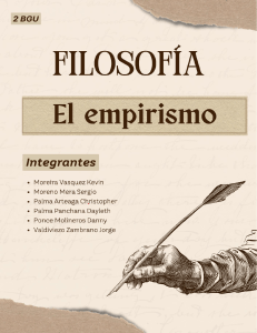 Empirismo: Definición, Orígenes y Filósofos Clave