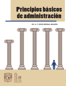 Principios básicos de administración, Jesús Bernal Magaña