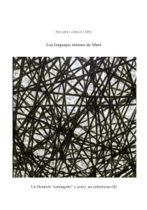 163. Marx's intimate languages. An “estróngobo” and donkey/like Heinrich, without references (II) - 163. Los lenguajes  íntimos de Marx. Un Heinrich “estróngobo” y asnal, sin referencias (II)