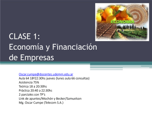 MICRO Y MACROECONOMÍA