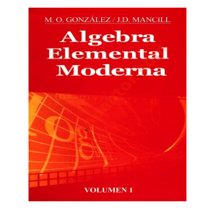 algebra-elemental-moderna-de-j-d-mancill-vol-1