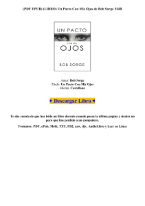 Gratis [Descargar PDF EPUB] Un Pacto Con Mis Ojos de Bob Sorge pdf