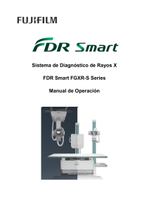 Manual de Operación FDR Smart FGXR-S: Sistema de Rayos X