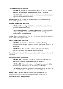 cronologia de los sistemas operativos