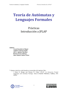 Teoría de Autómatas: Prácticas JFLAP