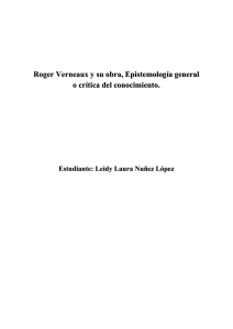 Analisis de la Obra de Roger Verneaux