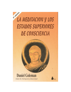 La Meditacion Y Los Estados Superiores De Conciencia