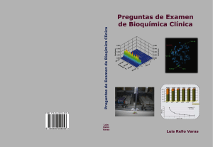 PREGUNTAS DE EXAMEN DE BIOQUÍMICA CLÍNICA