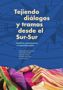 Tejiendo diálogos y tramas desde el Sur-Sur. Territorio, participación e interculturalidad.