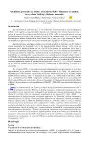 Inhibidores potenciales de TTBK1 en la enfermedad de Alzheimer Un análisis integrado de Docking y Dinámica molecular1 RincónMontes Pimiento