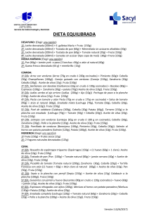 Dieta Equilibrada: Plan de Alimentación Saludable