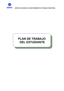 Plan de Trabajo Desarrollo Humano SENATI