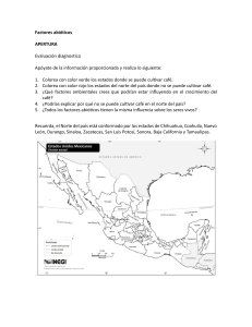 Factores Abióticos y Cultivo de Café: Actividad de Ciencias