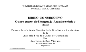 DIBUJO CONSTRUCTIVO Tesis