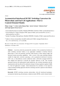 Asymmetrical Interleaved DC/DC Converters: Control Models