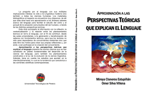 Libro Perspectivas teoricas que explican