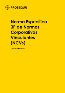 Normas Corporativas Vinculantes Prosegur (NCV)