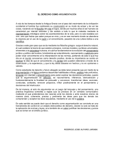 Derecho como Argumentación: Persuasión y Lógica Jurídica