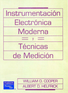 Instrumentacion Electronica Moderna y Tecnicas de Medicion COOPER