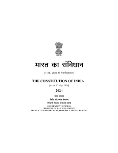 The Constitution of India