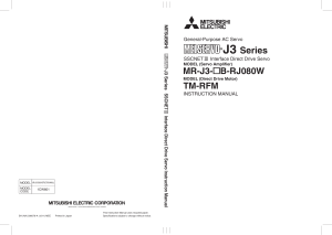 Servomotor MITZIBISHI gaunglet III