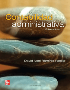 Libro contabilidad administrativa