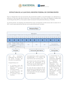 Estructura del RFC en México: Guía para Personas Físicas y Morales