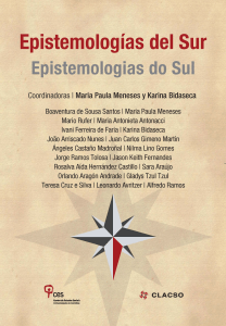 1. Epistemologias del sur CLACSO