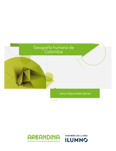 Geografía humana de Colombia