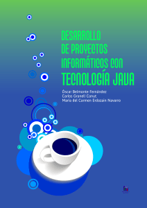 LIBRO. DESARROLLO DE PROYECTOS CON JAVA