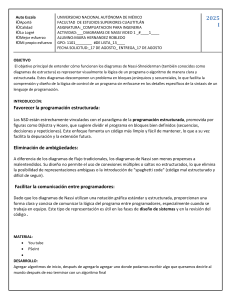 Diagramas de Nassi-Shneiderman con PSeInt: Guía y Ejercicio