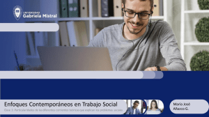 Enfoques Contemporáneos en Trabajo Social