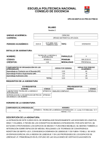 SILABO-TEORIA DE LA MEDIDA E INTEGRACION-A