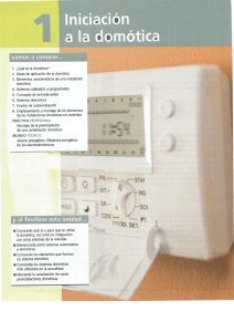 Introducción a la Domótica: Conceptos y Sistemas