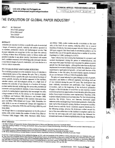 [OPAPEL] 2013 10 The Evolution of Global Paper Industry