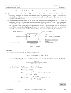 CIV235 C1 2018 Pauta DINAMICA DE ESTRUCTURAS