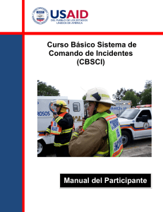 Curso Básico SCI: Manual del Participante