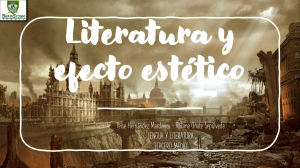 Literatura y efecto estético: Utopías y Distopías