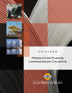 Catálogo de Productos de Acero Laminado en Caliente AHMSA